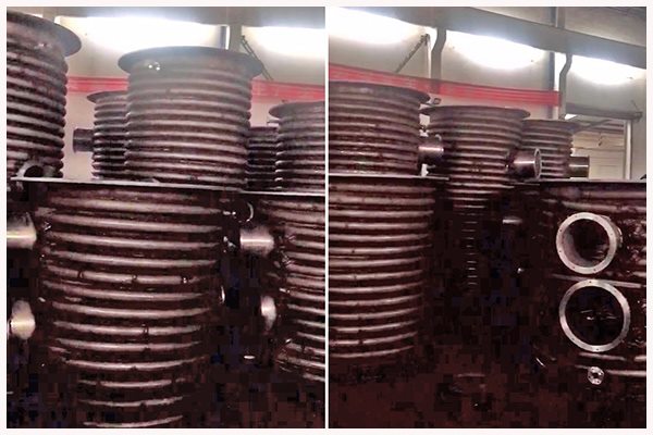 30臺(tái)新型耙式干燥機(jī)圓滿完成帶壓側(cè)試